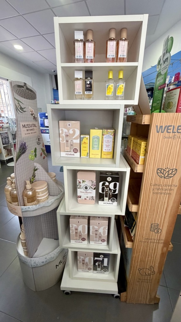 Expositor de perfumería